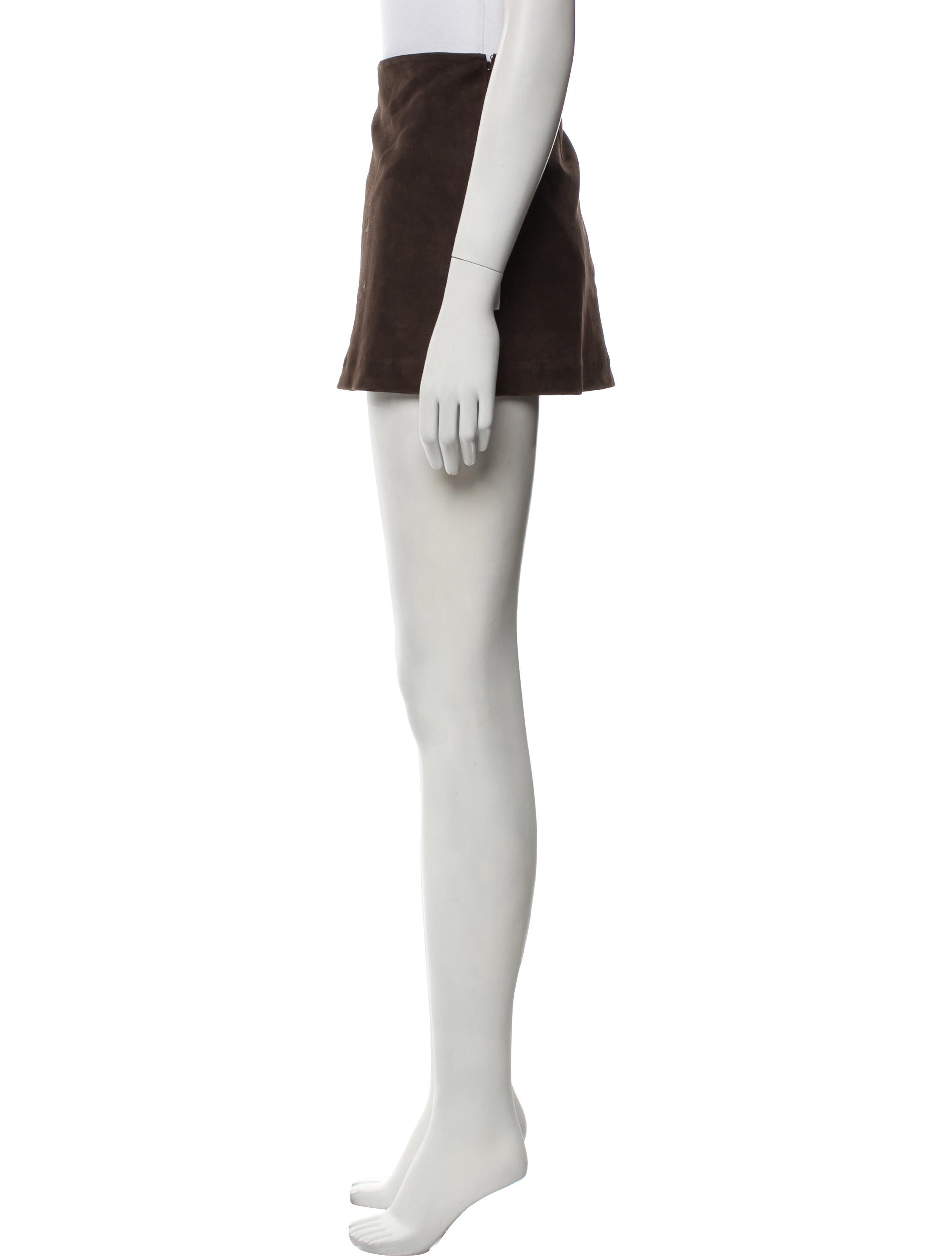 Reformation Leather Strapless Bodysuit